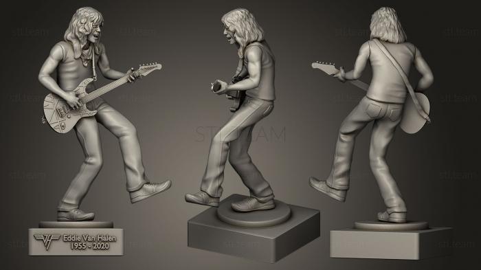 Статуэтки известных личностей Eddie Van Halen